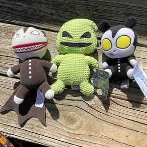 Lot of 3 Nightmare Before Christmas plushies